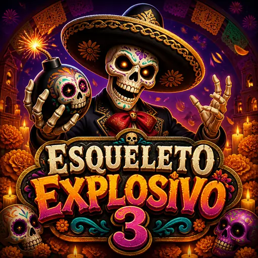 Thumbnail del juego Esqueleto Explosivo 3 de Thunderkick