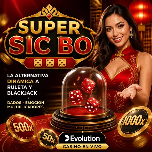 Thumbnail del juego Super Sic Bo de Evolution