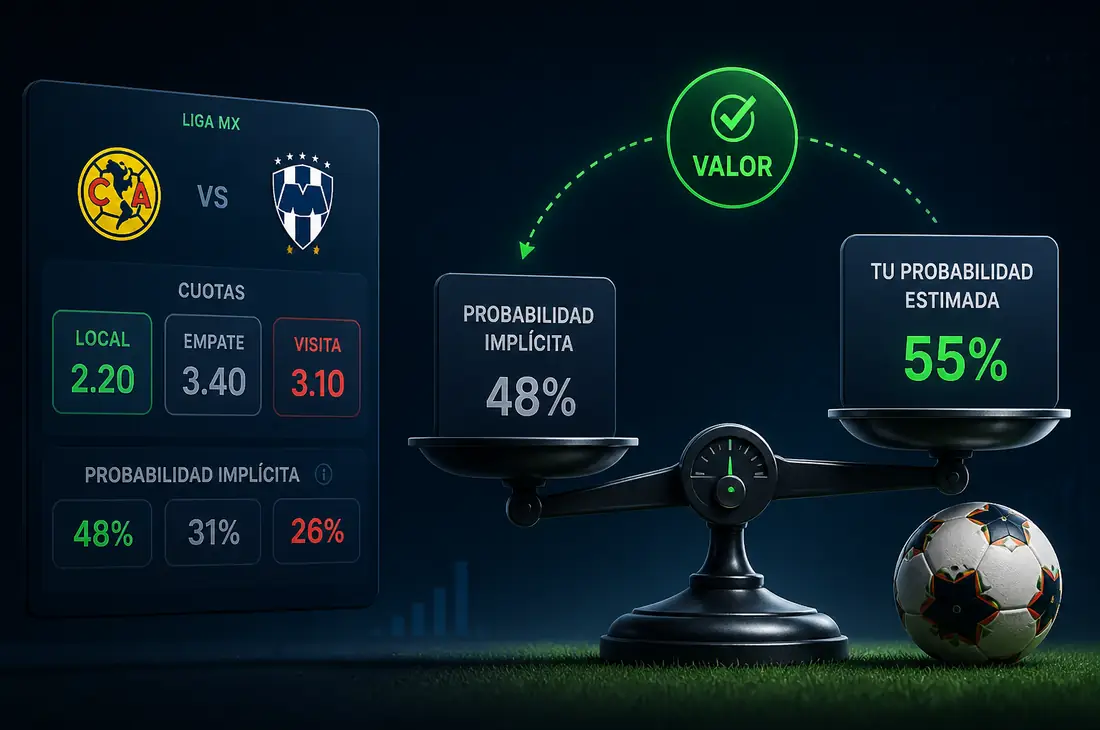 Valor de momios Liga MX