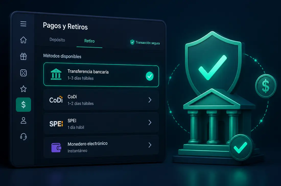 Preguntas frecuentes pagos casino transferencias bancarias