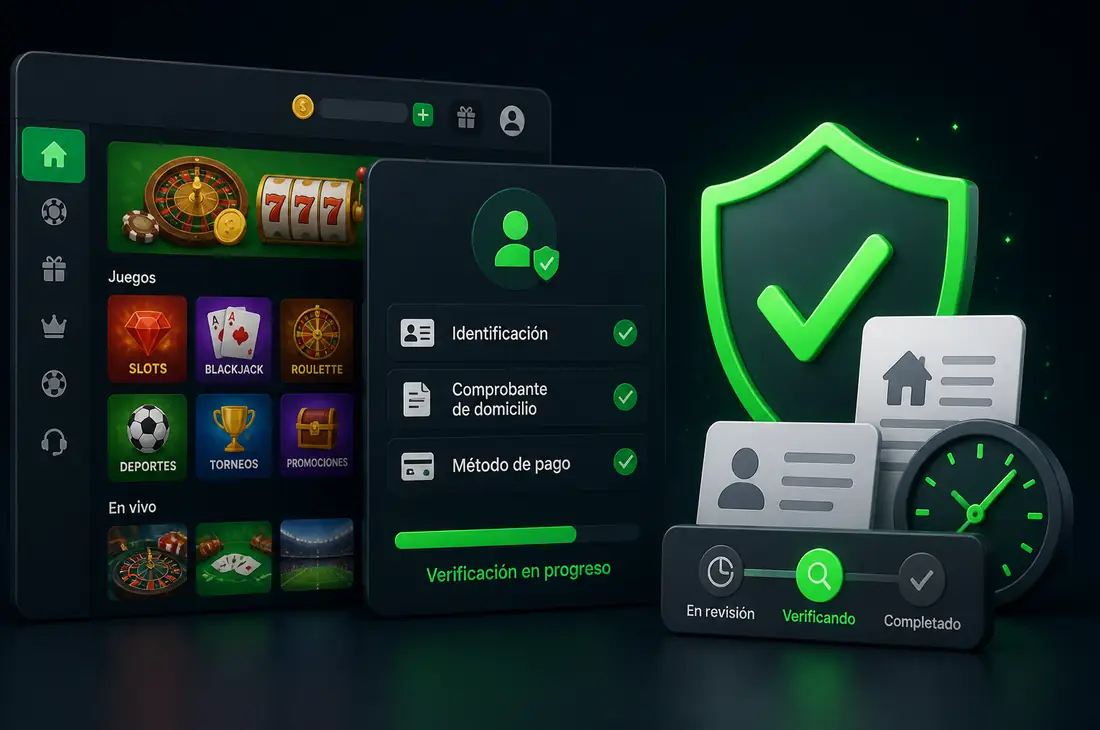 Preguntas frecuentes verificación casino México